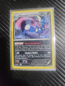 Pokemon Greninja Black Star Promo XY24 - Rare Holo Promo - Dark Type - Image 1