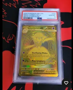 2025 POKEMON MEGA EN-MEGA EVOLUTION MEGA HYPER RARE #187 MEGA GARDEVOIR EX PSA10 - Image 1