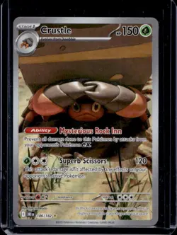 2025 Pokemon Destined Rivals Crustle #186/182 - Image 1