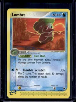 2003 Pokemon EX Sandstorm Lombre #45/100 - Image 1