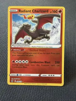 Radiant Charizard 020/159 Crown Zenith Holo Pokemon TCG - Image 1