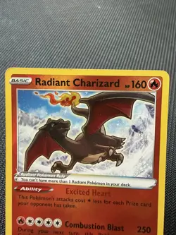 Radiant Charizard 020/159 Crown Zenith Holo Pokemon TCG - Image 2