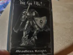 Yu-Gi-Oh! Mattel Figure Headless Knight Very Rare Series 13 Tablet Card Included - Image 3