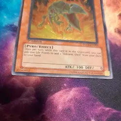 Yugioh! Volcanic Shell - FOTB-EN009 - Ultimate Rare - 1st Edition NM/VLP - Image 4