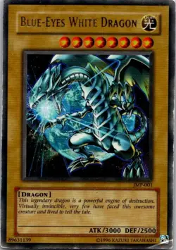 Blue-Eyes White Dragon JUMP-001 Holo Yugioh HP - Image 1