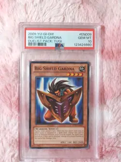 2009 Yu-Gi-Oh Big Shield Gardna PSA 10 GEM MINT Duelist Pack Yugi DPYG-EN009 BGS - Image 1