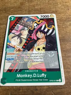 ONE PIECE Card Game ST11 OP02-041 Monkey D. Luffy R DECK -Side Uta- - Image 1