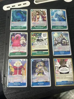 One Piece The Azure Sea’s Seven OP14/EB04 English COMPLETE Base Set Near Mint - Image 1