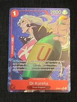 One Piece Dr.Kureha OP08-015 Alt Art Rare Two Legends English Nm - Image 1