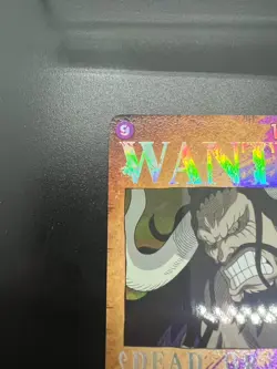 Kaido WANTED SR ST04-003 [SP PAR] Parallel Mighty OP03 One Piece Japanese - Image 4