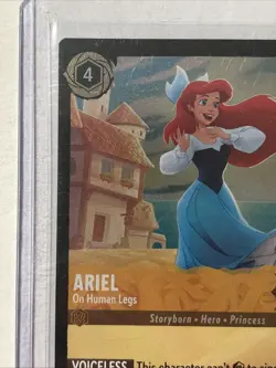 Disney Lorcana Ariel On Human Legs Uncommon 1/204 FOIL - Image 4