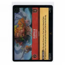 Flotilla Disney Lorcana Azurite Sea Cold Foil 135/204 - Image 1