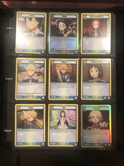 Union Arena Sword Art Online 184 Cards Bulk Lot (C, U, R) - English, NM - Image 4