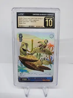 Weiss Schwartz Finding Nemo Crash And Squirt Super Rare S94-079S CGC Pristine 10 - Image 1