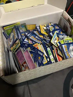 Pokemon Card Lot with Charizard V Foil Card, Mixed Collectible Cards - Image 1