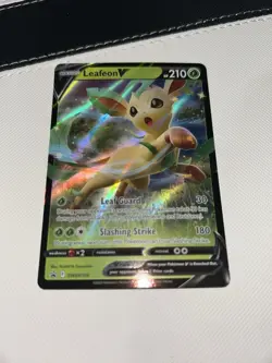 Pokemon Leafeon V SWSH194 Full Art Promo Sword & Shield Holo Card English TCG - Image 2
