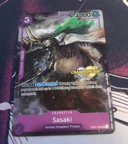 Sasaki (CS 2023 Event Pack) OP01-101 One Piece Promotion Cards Foil - Image 1
