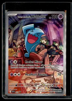 Team Rocket's Wobbuffet 203 Sv: Scarlet & Violet Promo Cards Holo NM/M - Image 1