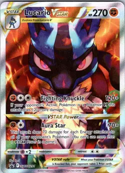 Lucario VSTAR Promo SWSH: Sword & Shield Promo Cards SWSH291 NM - Image 1