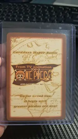 BANDAI One Piece Hyper Battle C429 ZORO HOLO FOIL SCARCE EARLY CARD - Image 2