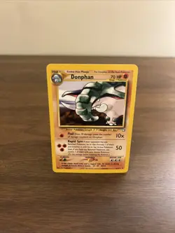 Pokemon TCG Donphan Neo Genesis Card 21/111 Unlimited Rare - Image 1