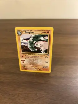 Pokemon TCG Donphan Neo Genesis Card 21/111 Unlimited Rare - Image 3
