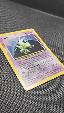 Celebi - 3/64 - Pokemon Neo Revelation Unlimited Holo Rare Card WOTC Near Mint - Image 3