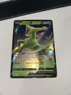 Pokemon Virizion V SWSH295 Promo Sword & Shield Full Art Holo Card English TCG - Image 2