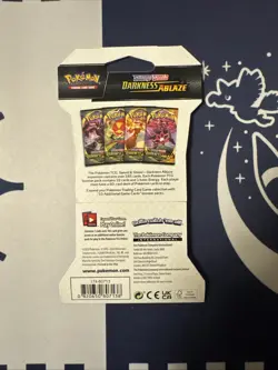 Pokemon TCG Sword & Shield Darkness Ablaze Sleeved Booster Pack - 10 Cards | NEW 820650807121 - Image 2