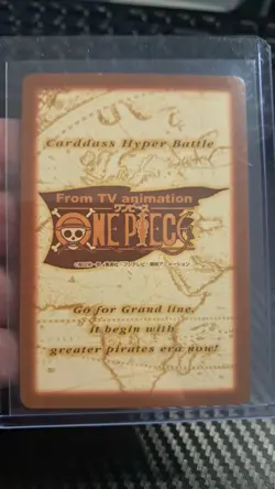 BANDAI One Piece Hyper Battle C341 SANJI HOLO FOIL SCARCE EARLY CARD VINATGE - Image 2