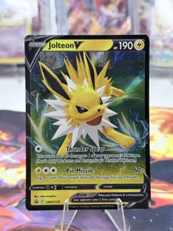Jolteon V SWSH151 SWSH: Sword & Shield Promo Cards Holo - Image 1