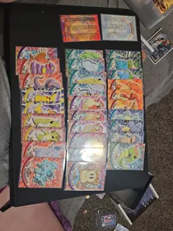 Pokemon Topps All BLUE Topps 200 Different Cards - Image 5