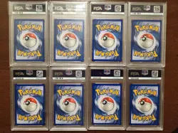 PSA 9 8 7 Team Magma Vs Aqua Reverse Holo Pokemon Card Lot Of 8 Unc/C E-Reader - Image 2