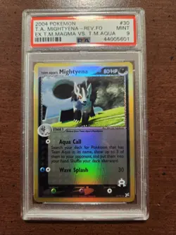 PSA 9 8 7 Team Magma Vs Aqua Reverse Holo Pokemon Card Lot Of 8 Unc/C E-Reader - Image 5