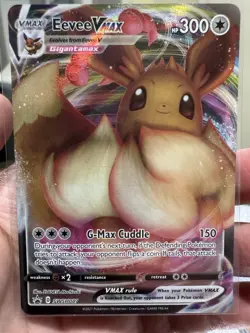 Eevee VMAX SWSH087 SWSH: Sword & Shield Promo Cards Holo - Image 1