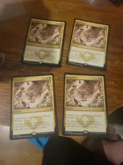 4x Duneblast Khans of Tarkir MTG Magic The Gathering Card Vintage Rare Playset - Image 1