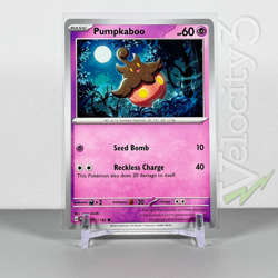 Pokemon TCG Card - Pumpkaboo 77/182 Common | 2023 Paradox Rift | NM/Mint - Image 1