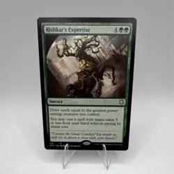 Rishkar's Expertise - Commander Rare Sorcery Green Regular 170 - Image 1