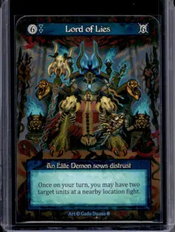 Sorcery: Contested Realm Lord of Lies (Elite) - Gothic - Image 1