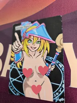 MTG Arcane Signet Dark Magician Yu-Gi-Oh! Waifu Alter by BAZAYO 18+ - Image 3