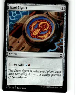 Izzet Signet Commander CLB NM MTG Regular - Image 1