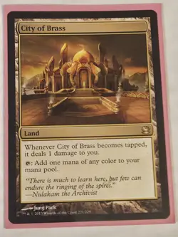 City of Brass - Modern Masters - Near Mint - MTG - Image 3