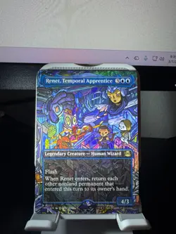 MTG TMNT - Borderless - Renet, Temporal Apprentice #0202 - Image 1