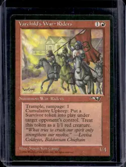 1996 Magic MTG Alliances Varchild's War-Riders #NNO - Image 1