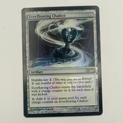 MTG Everflowing Chalice 1/12 LP Foil FNM 2011 Magic FNM Promos - Image 1