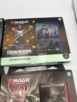 Magic The Gathering Duskmourn House of Horror Commander Deck Set of 4 New Sealed - Image 4
