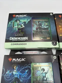 Magic The Gathering Duskmourn House of Horror Commander Deck Set of 4 New Sealed - Image 5