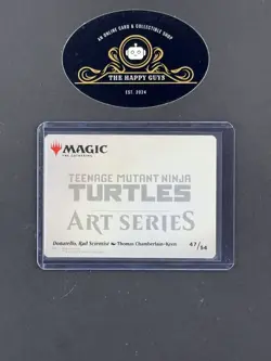 MTG Donatello, Rad Scientist (ART SERIES) #47 Teenage Mutant Ninja Turtles Art - Image 2