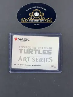 MTG The Last Ronin's Technique (ART SERIES) #23 Teenage Mutant Ninja Turtles Art - Image 2