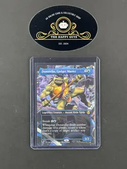 MTG Donatello, Gadget Master (Borderless) #212 Teenage Mutant Ninja Turtles - Image 1